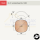 Broekstuk 3xHalfrond Vario nr. 5 Koramic Alegra 10