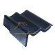 Gevelpan Links Monier Sneldek Glazuron Azzurro Glazuron