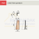 Halve Gevelpan Links Koramic Leipan 301