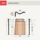Gevelpan Links Koramic Madura