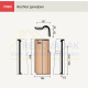 Gevelpan Rechts Koramic Modula