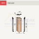 Halve pan Koramic Standard Mulden