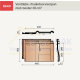 Ventilatiepan Koramic Tuile du Nord Opalys