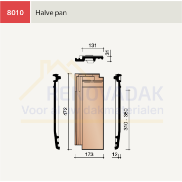 Halve pan Koramic Actua 10 EB