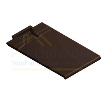 Aansluitpan Links Monier Bretagne Moka Engobe