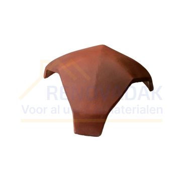 Broekstuk 3xHV Type S Monier Bretagne Rood rustiek Engobe