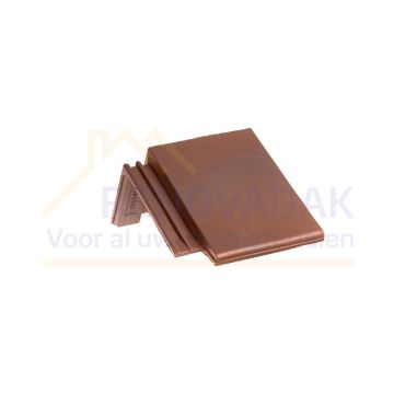 Chaperonpan 90° Monier Bretagne Rood rustiek Engobe