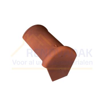 Halfronde Beginvorst Type S Monier Bretagne Rood rustiek Engobe