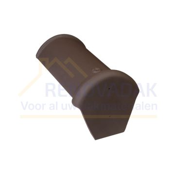 Halfronde Beginvorst Type S Monier Bretagne Moka Engobe