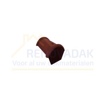 Halfronde Eindvorst Type S Monier Bretagne Moka Engobe