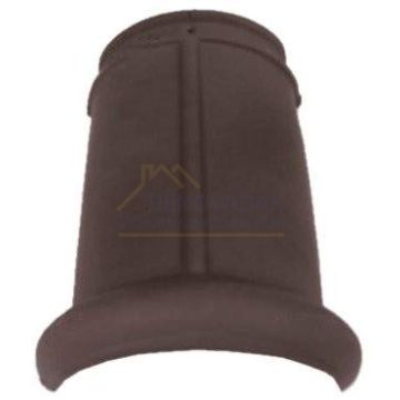 Halfronde Vorst Type S Monier Bretagne Moka Engobe