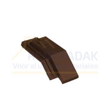 Halve Knikpan Rechts 140° Monier Bretagne Moka Engobe