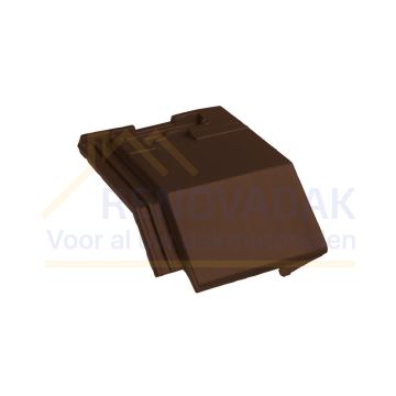 Knikgevelpan Rechts 140° Monier Bretagne Moka Engobe