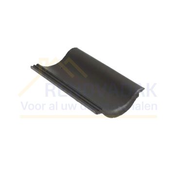 Dakpan met nagelgat Monier Brugse pan Blauwgrijs Natura