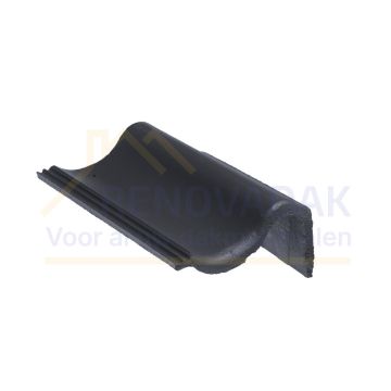 Gevelpan Rechts Monier Brugse pan Zwart Novo+