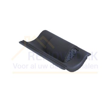 Ventilatiepan Monier Brugse pan Zwart Novo+