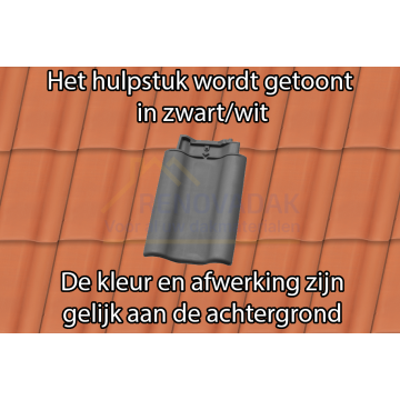pan met dubbelewel Nelskamp F-12-U Zuid 701 Natuurrood Naturel