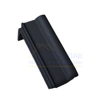 Halve Chaperonpan 90° Monier Frankfurter Granietgrijs Novo+