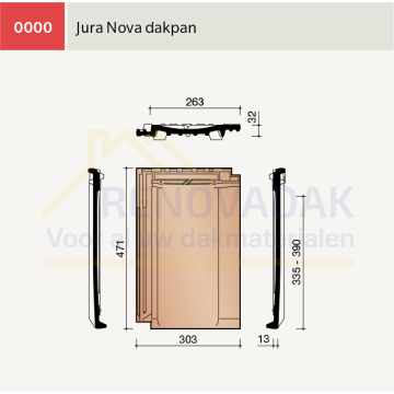 Dakpan Koramic Jura Nova