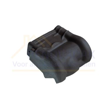 Knikgevelpan Links 135° Monier Kruispan Blauw gesmoord Naturel