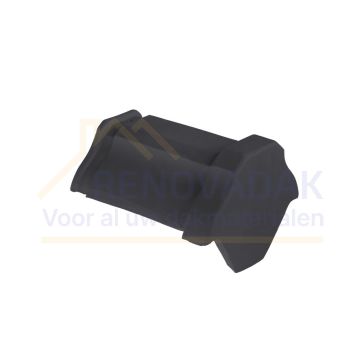 Platte Beginvorst Monier Kruispan Blauw gesmoord Naturel