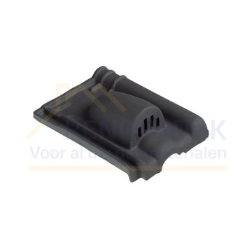 Ventilatiepan Monier Kruispan Blauw gesmoord Naturel