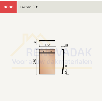 Dakpan Koramic Leipan 301