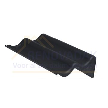 Gevelpan Rechts Monier Low Pitch System Granietgrijs Natura