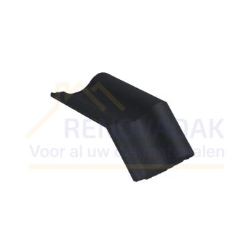 Halve Knikpan 140° Monier Low Pitch System Granietgrijs Natura