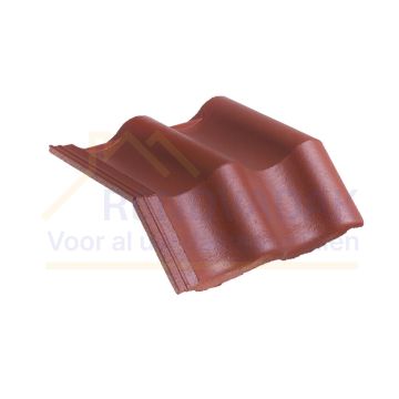 Knikpan 140° Monier Low Pitch System Rood Natura