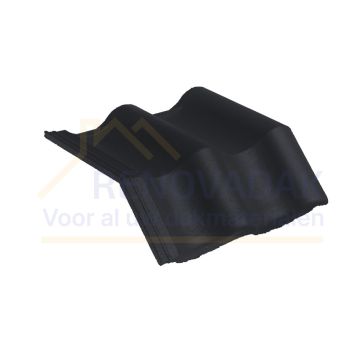 Knikpan 140° Monier Low Pitch System Granietgrijs Natura