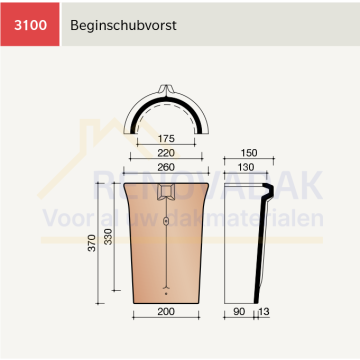 Schub Vorst Koramic Madura Natuurrood+ Naturel