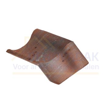 Knikgevelpan Rechts 140° Monier Oude Holle Oud rood 1880