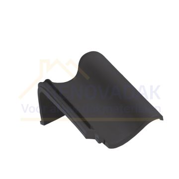 Chaperonpan 90° Monier OVH 206 Blauw gesmoord Naturel