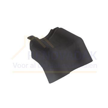 Knikgevelpan Links 140° Monier OVH 206 Blauw gesmoord Naturel