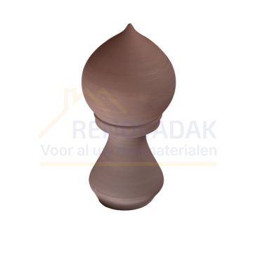 Kleine spits Piron Monier OVH 206 Rood rustiek Engobe