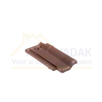 3/4 pan Monier Postel Orage Rood rustiek Engobe