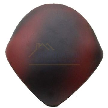 Broekstuk 3xHalfrond Type S Monier Postel Orage Rood rustiek Engobe