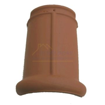Halfronde Vorst Type S Monier Postel Orage Rood rustiek Engobe