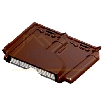 Ventilatiepan Monier Postel Orage Rood rustiek Engobe