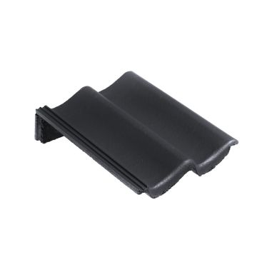 Chaperonpan 90° Monier Sneldek Aerlox Zwart Novo+
