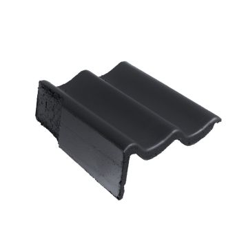 Gevelpan Links Monier Sneldek Aerlox Zwart Novo+