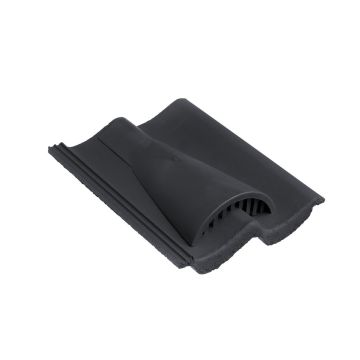 Ventilatiepan Monier Sneldek Aerlox Zwart Novo+