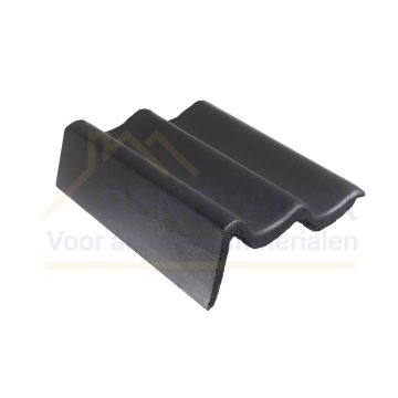 Chaperongevelpan Links 90° Monier Sneldek Classic Antraciet Novo+