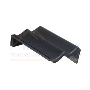Chaperongevelpan Rechts 90° Monier Sneldek Classic Zwart Novo+