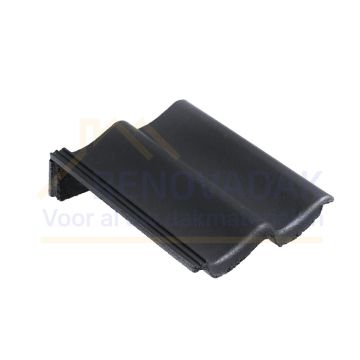 Chaperonpan 90° Monier Sneldek Classic Zwart Novo+