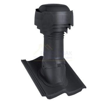 Combivent Monier Sneldek Classic Zwart Novo+