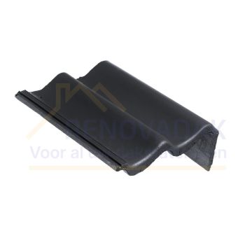 Gevelpan Rechts Monier Sneldek Classic Zwart Novo+