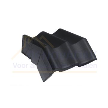 Knikgevelpan Links 140° Monier Sneldek Classic Zwart Novo+