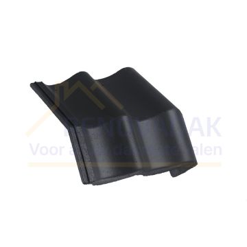 Knikgevelpan Rechts 140° Monier Sneldek Classic Zwart Novo+